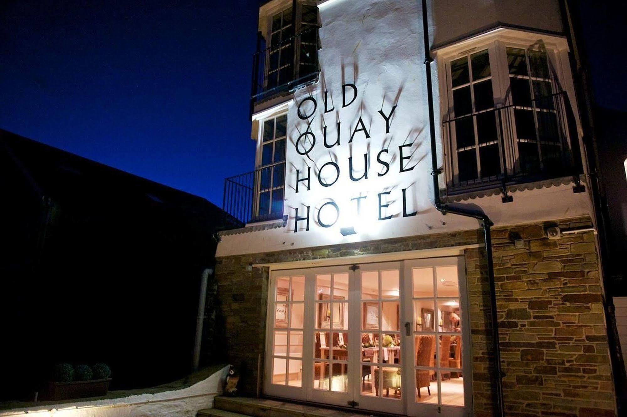 The Old Quay House Hotel Fowey Exterior foto